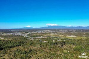 Parcelas cerca de Puerto Montt. Altos del valle. Parcelas de 2 há en el límite urbano